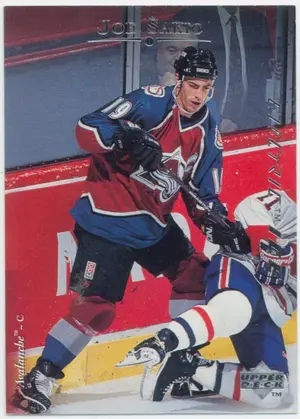 1995-96 UPPER DECK - JOE SAKIC #54 ELECTRIC ICE