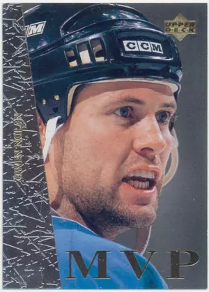 1996-97 COLLECTOR'S CHOICE - OWEN NOLAN #UD42 MVP