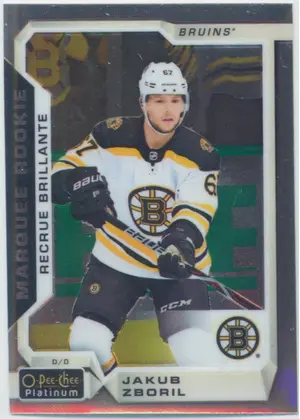 2018-19 O-PEE-CHEE PLATINUM - JAKUB ZBORIL #172 ROOKIE
