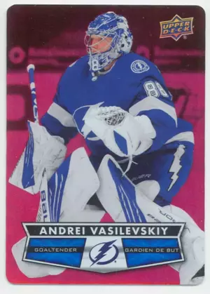 2021-22 TIM HORTONS - ANDREI VASILEVSKIY #DC-33 RED DIE CUT