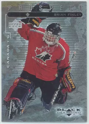 1998-99 BLACK DIAMOND - BRIAN FINLEY #96 RC SP