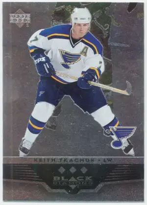 2005-06 BLACK DIAMOND - KEITH TKACHUK #146 TRIPLE DIAMOND