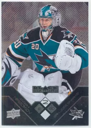 2008-09 BLACK DIAMOND - EVGENI NABOKOV #121 DOUBLE DIAMOND