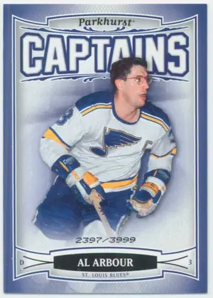 2006-07 PARKHURST - AL ARBOUR #205 CAPTAINS 2397/3999