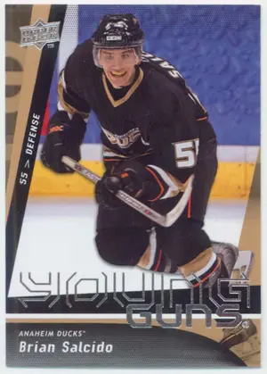 2009-10 UPPER DECK - BRIAN SALCIDO #217 YOUNG GUNS