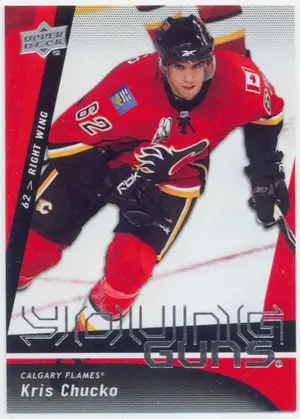 2009-10 UPPER DECK - KRIS CHUCKO #242 YOUNG GUNS