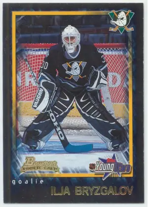 2001-02 BOWMAN YOUNGSTARS - ILJA BRYZGALOV #161 RC