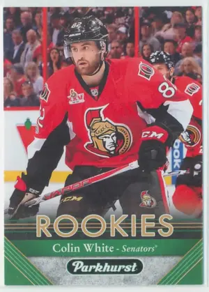 2017-18 PARKHURST - COLIN WHITE #259 ROOKIE
