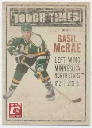2010-11 DONRUSS - BASIL McRAE #5 TOUGH TIMES