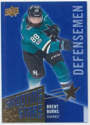 2018-19 UPPER DECK - BRENT BURNS #SSD-4 SHOOTING STARS