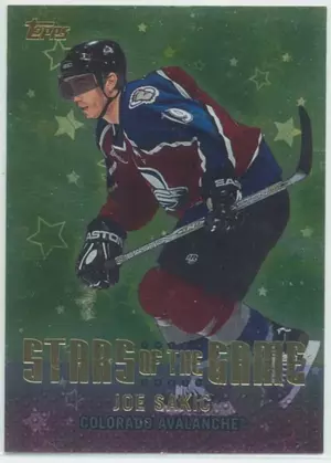 2001-02 TOPPS - JOE SAKIC #SG4 STARS OF THE GAME