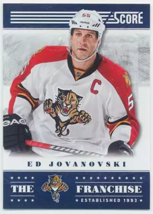 2013-14 SCORE - ED JOVANOVSKI #TF-12 THE FRANCHISE