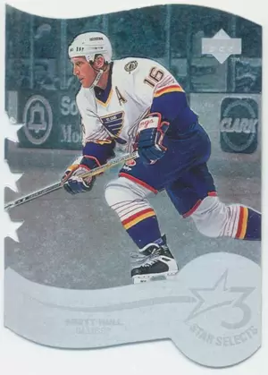 1997-98 UPPER DECK - BRETT HULL #T9C THREE STAR SELECTS