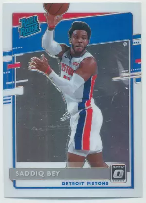 2020-21 Donruss Optic - Saddiq Bey Rated Rookie #169