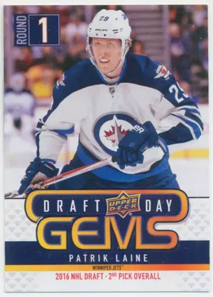 2018-19 Upper Deck NHL Draft Gems - Patrik Laine #GEM10