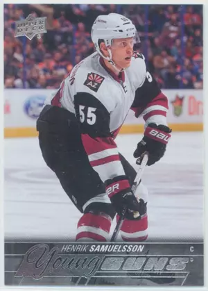 2015-16 UPPER DECK - HENRIK SAMUELSSON #213 YOUNG GUNS