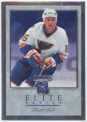 1996-97 DONRUSS - BRETT HULL #4 ELITE INSERTS 6782/10000