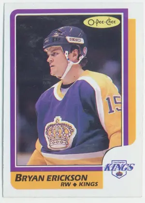 1986-87 O-PEE-CHEE - BRYAN ERICKSON #101