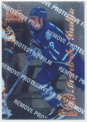 1996-97 SELECT CERTIFIED - FREDRIK MODIN #112 ROOKIE