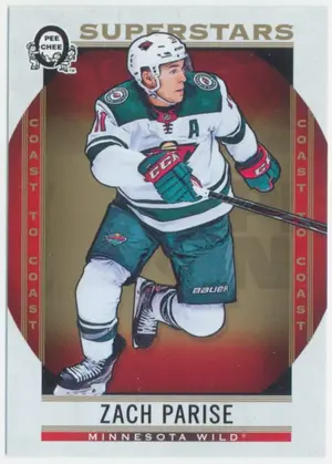 2018-19 O-PEE-CHEE COAST TO COAST - ZACH PARISE #136 SUPERSTARS