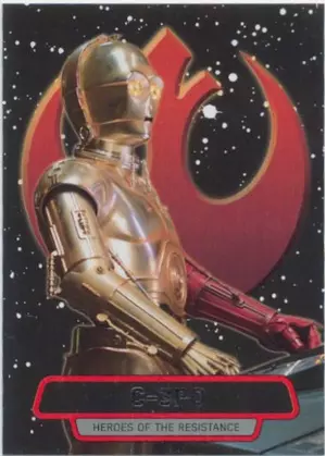 2016 Star Wars The Force Awakens - C-3PO Heroes of the Resistance #14