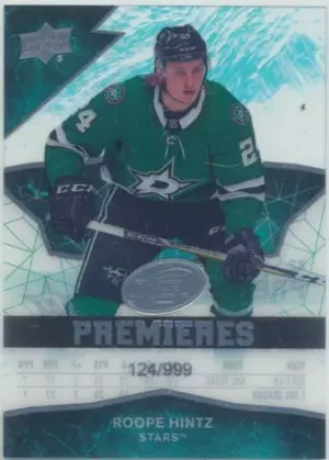 2018-19 ICE - ROOPE HINTZ #82 124/999 PREMIERES