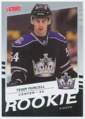 2008-09 VICTORY - TEDDY PURCELL #212 ROOKIE