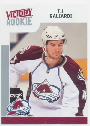 2009-10 VICTORY - T.J. GALIARDI #250 ROOKIE