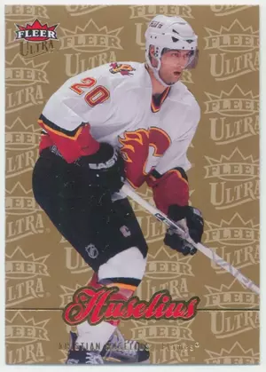 2007-08 FLEER ULTRA - KRISTIAN HUSELIUS #170 GOLD MEDALLION