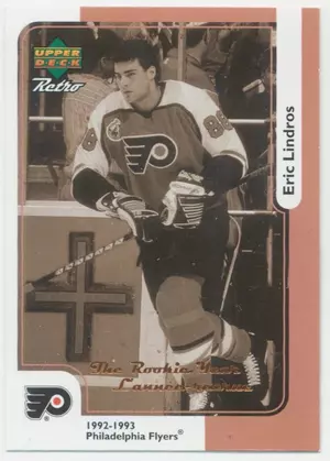 1999-00 McDONALD'S - ERIC LINDROS #McD-2R THE ROOKIE YEAR