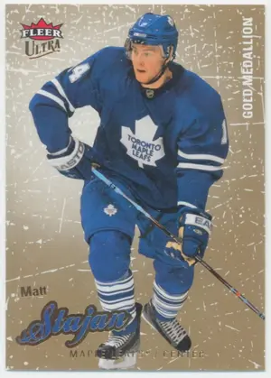 2008-09 FLEER ULTRA - MATT STAJAN #94 GOLD MEDALLION