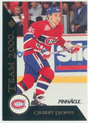 1992-93 PINNACLE (CDN) - GILBERT DIONNE #29 TEAM 2000