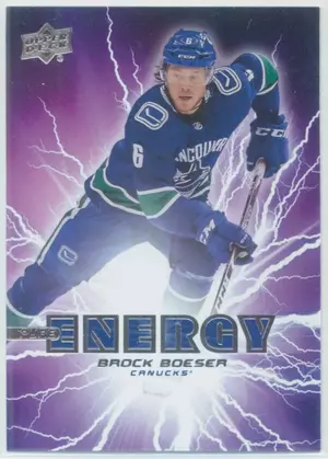 2019-20 UPPER DECK - BROCK BOESER #PE-30 PURE ENERGY