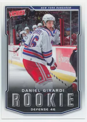 2007-08 VICTORY - DANIEL GIRARDI #203 ROOKIE
