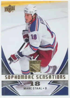 2008-09 UPPER DECK - MARC STAAL #SS4 SOPHOMORE SENSATIONS