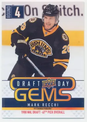 2009-10 UPPER DECK - MARK RECCHI #GEM16 DRAFT DAY GEMS
