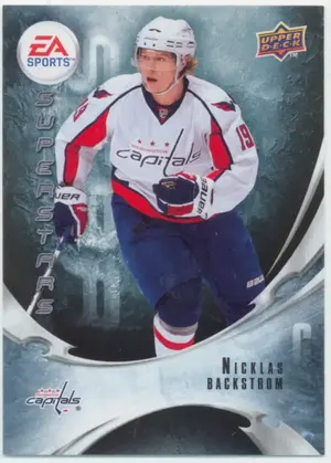 2010-11 UPPER DECK - NICKLAS BACKSTROM #EA9 EA SPORTS SUPERSTARS