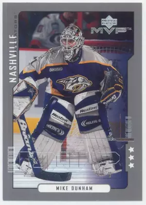 2000-01 MVP - MIKE DUNHAM #101 THIRD STAR