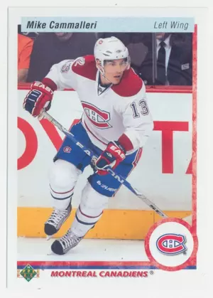 2010-11 UPPER DECK - MIKE CAMMALLERI #95 20TH ANNIVERSARY