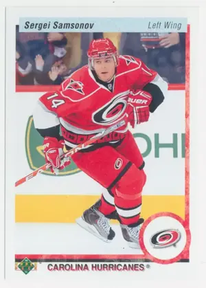 2010-11 UPPER DECK - SERGEI SAMSONOV #160 20TH ANNIVERSARY