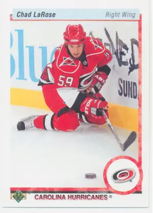 2010-11 UPPER DECK - CHAD LaROSE #161 20TH ANNIVERSARY