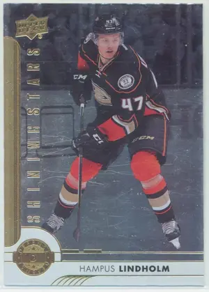 2017-18 UPPER DECK - HAMPUS LINDHOLM #SSD-5 SHINING STARS