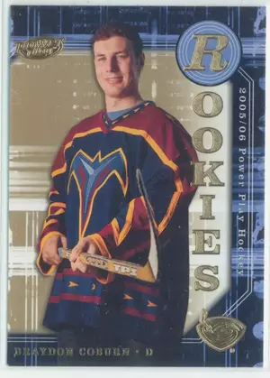 2005-06 POWER PLAY - BRAYDON COBURN #157 ROOKIES