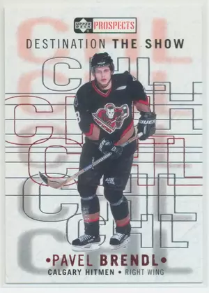 2000-01 CHL PROSPECTS - PAVEL BRENDL #D3 DESTINATION THE SHOW