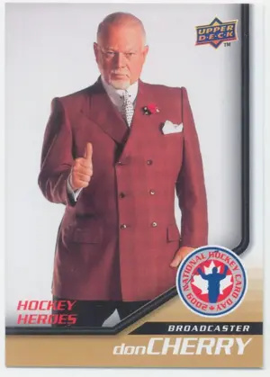 2008-09 NATIONAL HOCKEY CARD DAY CANADA - DON CHERRY #HCD15