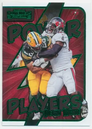 2022 Contenders Football - Devin White #PWR-DWH Power Players Emerald Parallel