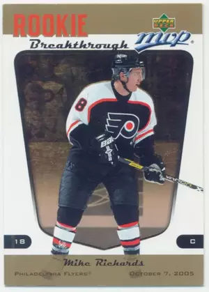 2005-06 MVP - MIKE RICHARDS #RB13 ROOKIE BREAKTHROUGH⚠️
