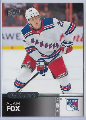 2019-20 Overtime #106 Adam Fox RC