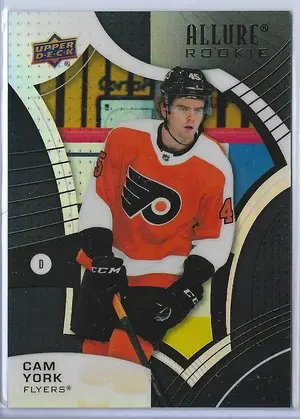 2021-22 Allure Black Rainbow #143 Cam York