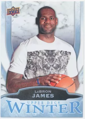 2016 Upper Deck Winter - LeBron James #W2